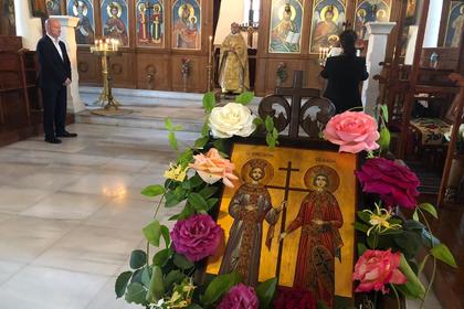 Храмовият празник на църквата „Св. св. Константин и Елена“ в Одрин  беше тържествено отбелязан на 21 май 
